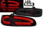 Πισινά Φανάρια Set Για Seat Ibiza 6L 02-08 Led Bar Κόκκινο/Φιμέ LH Group