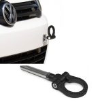 Γάντζος Ρυμούλκησης Tow Hook Carbon Μάυρος Για VW Golf Scirocco Passat / Seat Ibiza Leon