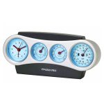 Klima Station Ρολόι / Θερμόμετρο / Υγρόμετρο / Βαρόμετρο 4 σε 1