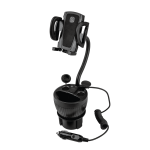 Scosche UH2PCUP PowerHub Cup-Holder Phone Mount and Charging Hub - SCOSCHE